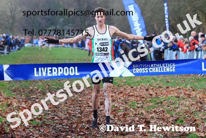 Senior Men and Under-23s, 2023 British Athletics Cross Challenge, Sefton Park, Liverpool. Photo: David T. Hewitson/Sports for All Pics